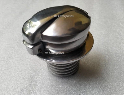 Tappo serbatoio carburante ribaltabile in lega Monza 2" e collo in... - Immagine 1 di 4