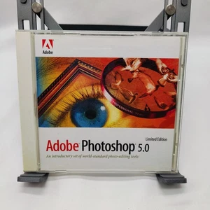 Adobe Photoshop 5.0 CD 1998 Limited Edition - EUC - Picture 1 of 3