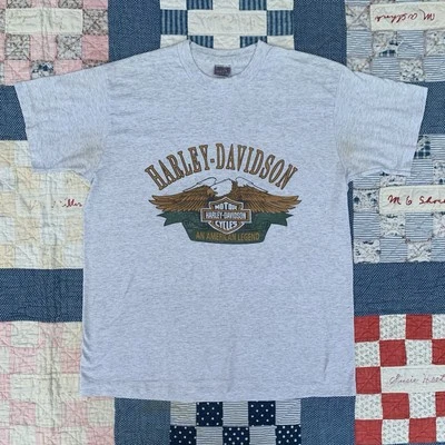 Camiseta Harley Davidson Tropic Motocicleta St Thomas Vintage Años 90 Adulto Grande   Foto 1 de 4