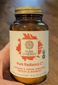 The Synergy Company Pure Radiance C Powder 4 oz 120 g Dairy-Free ex 3/26 - Picture 1 of 2