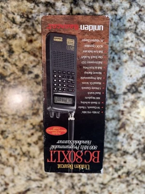 Uniden Bearcat BC80XLT Programmable Handheld Radio Scanner 50 Channel 800 MHz - Image 1 of 4