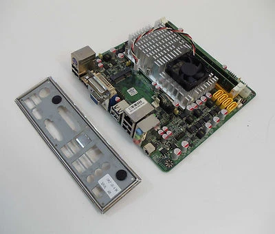replacement Jetway NC63P-330-LF Motherboard Mini ITX Intel ATOM 330 Sata 2GB - Image 1 of 4
