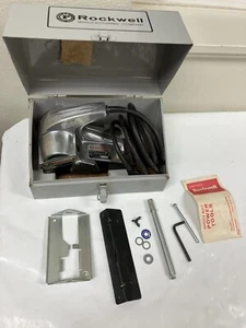 Rockwell Power Block Plane Model 267 -Vintage Electric Handheld Planer W/ Extras - Picture 1 of 18