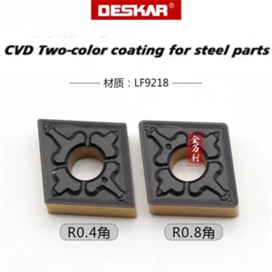 Deskar CNMG431-TM LF9128 CNMG0432 TM CNMG120404 08-TM LF9218 Hartmetalleinsatz - Bild 1 von 6