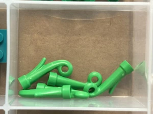 Piezas LEGO - Tallo de hierba de planta verde brillante - No 15279 - QTY 5 - Imagen 1 de 1