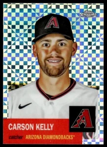 2022 TOPPS CHROME PLATINUM XFRACTOR Carson Kelly Arizona Diamondbacks #284 - Picture 1 of 2