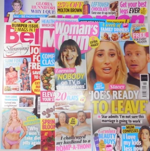 Women's magazine Bundle on sale 22nd April 2025 Woman's Own Bella Best My Weekly - Picture 1 of 1