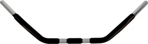Wild 1 1 1/4in. Chubby Handlebar Springer FLSTS Bar - Black WO510B - Picture 1 of 1