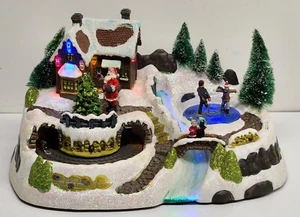Tren de Colección Avon Winter Wonderland Fibra Óptica Village 2011 LEER - Imagen 1 de 13