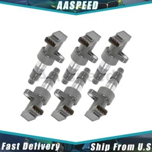 For 2003 2004 2005 2006 2007 2008 Jaguar S-Type 6pcs Ignition Coil Delphi - Picture 1 of 9