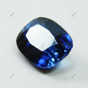 10.65 Ct Natural Sapphire Ceylon Blue Cushion Cut CERTIFIED Loose Gemstone - Picture 1 of 15