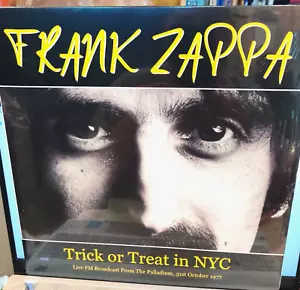 FRANK ZAPPA Trick or Treat NYC Live FM Broadcast October 31st, 1977 SEALED LP - Picture 1 of 4