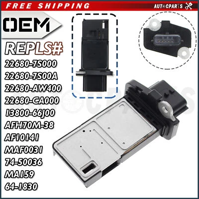 OEM Mass Air Flow Sensor Meter for Nissan TIIDA X-TRAIL Infiniti FX45 Q45 3.7L - Image 1 of 4