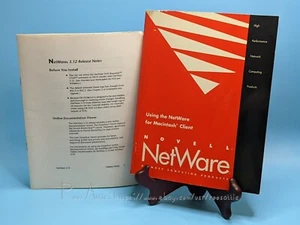 Novell NetWare Macintosh v4.0 Guide/Manual /NetWare v3.12 DOS Release Notes 1993 - Picture 1 of 16