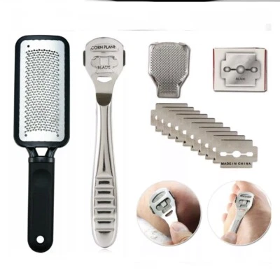 Rough Heel Foot Rasp File Pedicure Callus Remover Hard Dead Skin Scrubber Set - Image 1 of 4