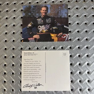 1996 Postcard Nascar Rusty Wallace #2 Vintage Postcard 4” x 6” - Picture 1 of 1