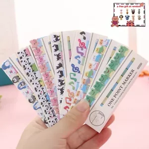 Cute Animals Bookmarks Memo Pad Sticky Note Paper Sticky Notes Page Flags Tab - Picture 1 of 24