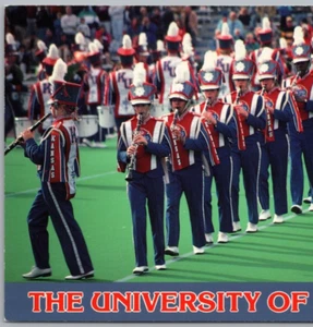 Cartolina Marching Jayhawks, Università del Kansas, Lawrence, Contea di Douglas, KS - Foto 1 di 3