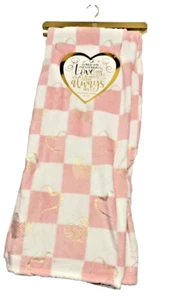 Plush Foil Throw 50" x 60" Gorgeous Decoration or Gift For Yourself or a Lover - Picture 1 of 5