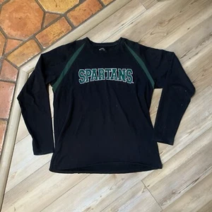 Michigan State Spartans Long Sleeves Shirt, Men’s Large - Picture 1 of 4