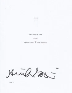Once Upon a Time - Ginnifer Goodwin signiert VOLLSTÄNDIGES Skript RACC, IN PERSON + COA - Bild 1 von 2