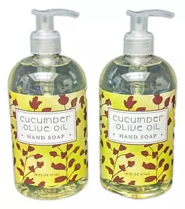 Set of 2 Greenwich Bay CUCUMBER OLIVE OIL Shea Butter Hand Soap, 16oz. Each - Picture 1 of 1