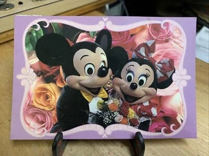 Walt Disney World Mickey & Minnie Mouse Postcard - GD (H1B1) - Picture 1 of 4