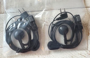 2 PAck -Lixin Two Way Radio Earpiece Midland Walkie Talkies LX-002 - NEW - Picture 1 of 3
