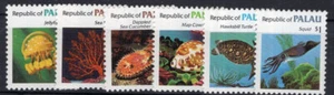 PALAU, MARINE FAUNA, YV # 9/14, COMPLETE SET, MNH - Picture 1 of 1