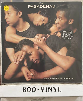 The Pasadenas~To Whom It May Concern Vinyl LP Record +Picture Lyric Inner EX/VG - Bild 1 von 4