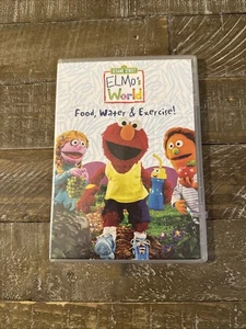 Elmos World Food Water And Exercise DVD SLIM CASE - Picture 1 of 5