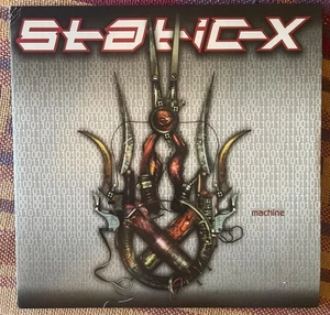 Static X - Machine - Band Signed - Album - Grey Swirl - Etched - Limited Ed. 500 - Bild 1 von 22