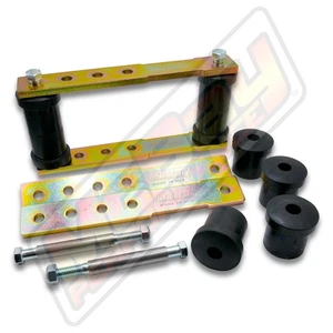 4 Position 1"-4" Rear Adjustable Shackle Lift Kit 76-81 Camaro Firebird Made USA - Bild 1 von 5