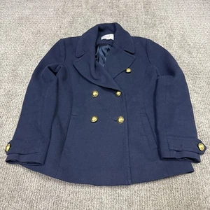 Loft Jacket Blue Long Sleeve Button Up Women’s Size XSP - Picture 1 of 11