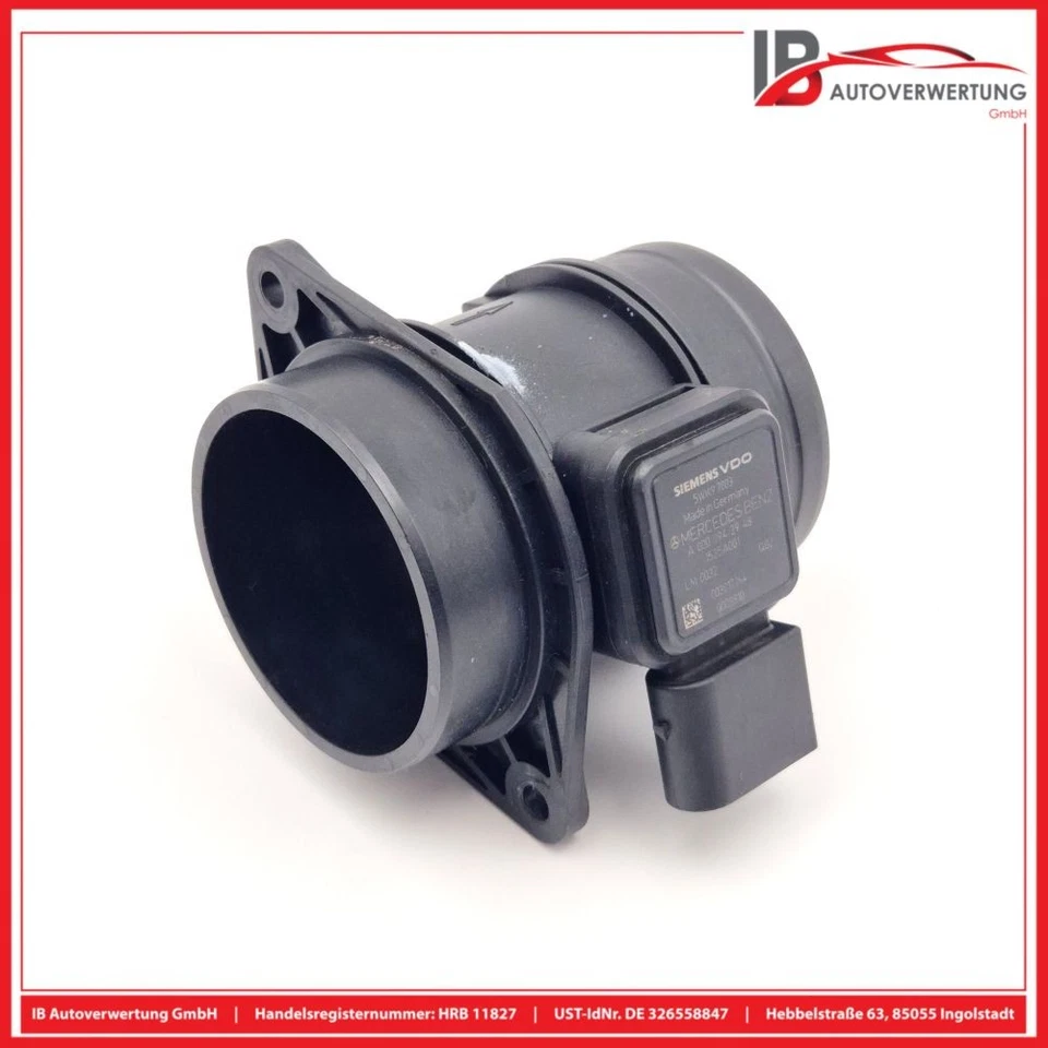 Mass Air Flow Sensor Air Flow Meter A0000942948 MERCEDES B-CLASS W245 B180 CDI - Image 1 of 4