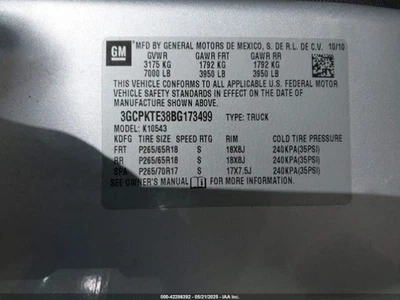 Eixo dianteiro Carrier relação 3.08 Opt GU4 ID compatível com 08-13 TAHOE 418971 - Imagem 1 de 4