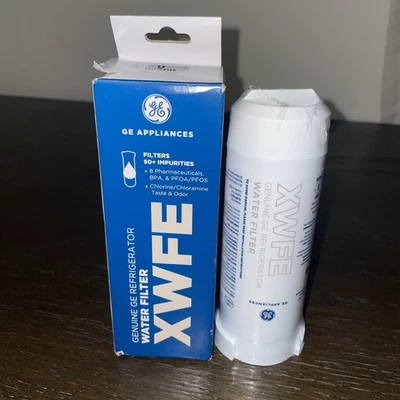 NEW GE XWFE Refrigerator Water Filter White OEM original without Chip /NO CHIP - Image 1 of 2