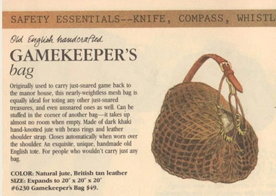 Bolso de guardabosques Banana Republic vintage Foto 1 de 4