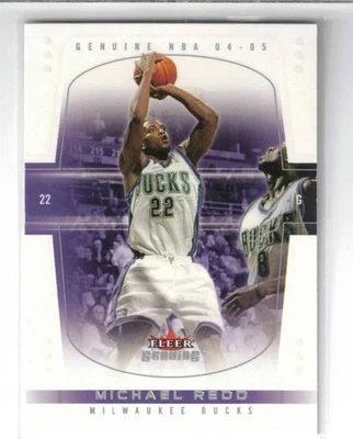 2004 Fleer Genuine  Michael Redd #52 - Image 1 of 2
