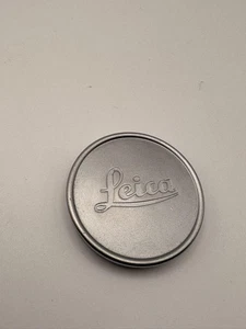 Leica Metal Lens Cap 55mm Logo Emblem Camera Accessory Used - Picture 1 of 2