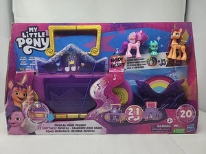 My Little Pony Musical Mähne Melodie Spielset mit Lichtern und Geräuschen Weihnachtsgeschenk - Bild 1 von 2