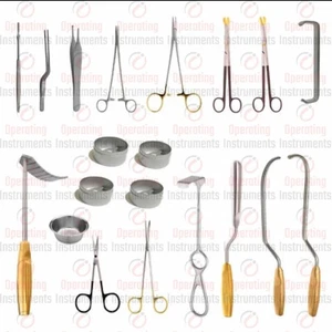 21 Pieces Mammaplasty Instruments Set - Plastic Surgery Surgical Instruments - Picture 1 of 4