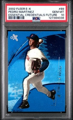 Skybox E-X Essential Credentials Future #89 2002 Pedro Martinez #2/97 PSA 10 GEMA Foto 1 de 2