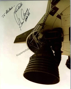 Original Autogramm Eugene Cernan Astronaut  /// Autogramm Autograph signiert sig - Picture 1 of 2