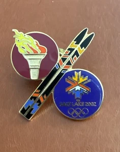 Olympic pin 2002 Salt Lake winter games. Very good used condition - Picture 1 of 11