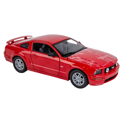 Литая модель автомобиля Ford Mustang GT 2005 года в масштабе 1:24 от Franklin как новая - Изображение 1 из 4