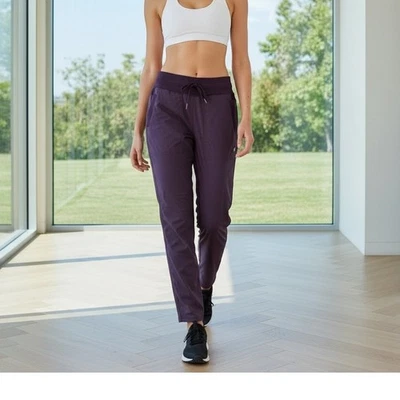 Lululemon Maroon Dance Studio Athletic Pants 10 - Image 1 of 4