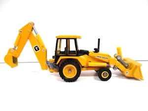 ERTL - JOHN DEERE BACKHOE / FRONT END BUCKET LOADER - 1/64 DIECAST - Picture 1 of 14