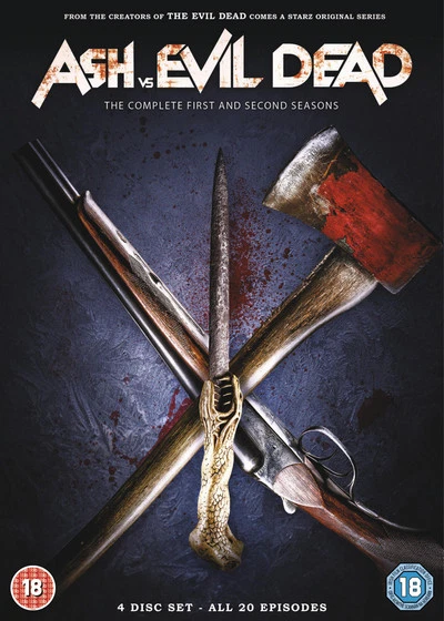 Ash VS Evil Dead Complete Series 1 & 2 DVD Season Bruce Campbell UK
