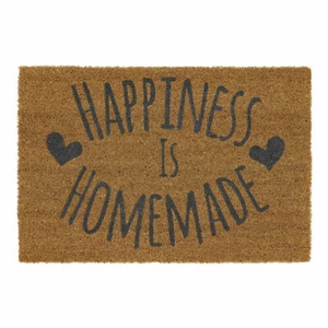 Alfombrilla de puerta de fibra de vidrio casera Happiness is 40 cm x 60 cm Happy Doormat - Imagen 1 de 1